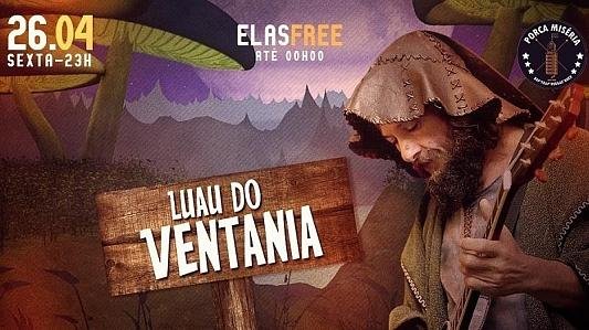 Luau do Ventania | Elas VIP até 0h