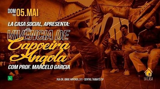 Capoeira Angola // 05 de Maio // Domingo // 16h