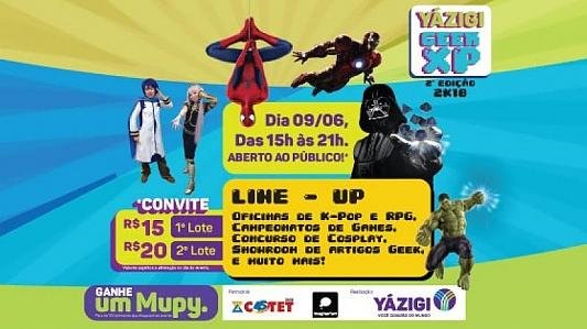 GEEK XP - 2ª Edição - 2K18