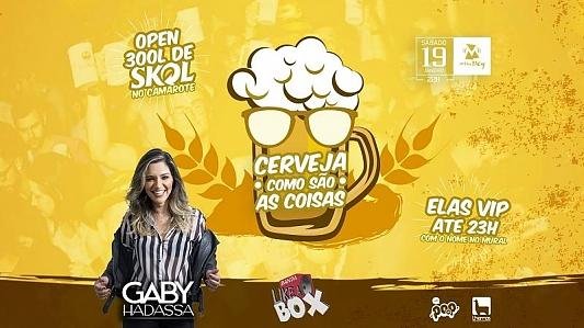 Cerveja como são as coisas - OPEN 300 litros Skol | Elas VIP