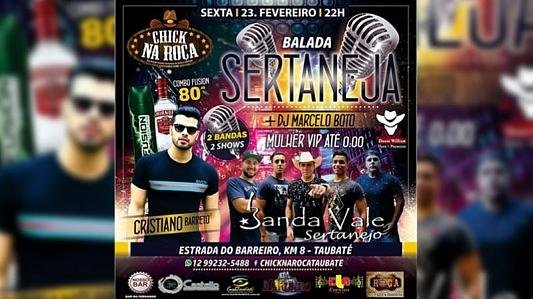 Balada Sertaneja + DJ Marcelo Boto