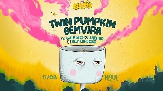 Pré Festival Geleia apresenta: Twin Punpkin e Bemvirá