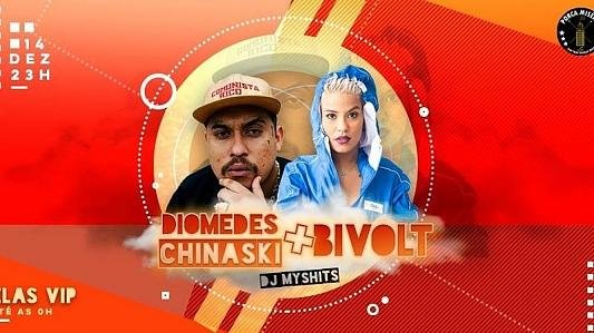 Diomedes Chinaski & Bivolt em Taubaté