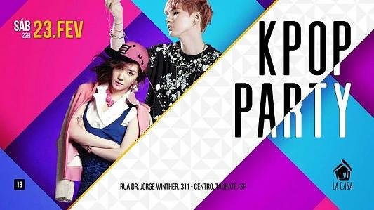 K-Pop Party // 23 de Fevereiro // Sábado // 22 h