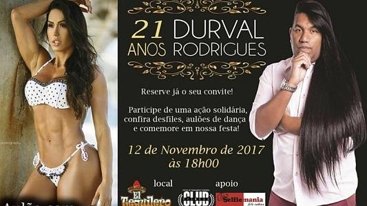 21 anos da empresa Durval Rodrigues - Aulão com Gracyanne Barbosa e Sandes Marques