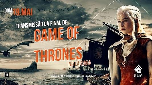 GOT: Transmissão da Final no La Casa // S08Ep.06