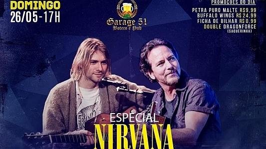 Especial NIRVANA & PEARL JAM | Corinthians X São Paulo | FREE