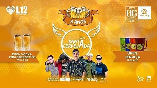 Santa Cervejada OPEN* - 3 ANOS!