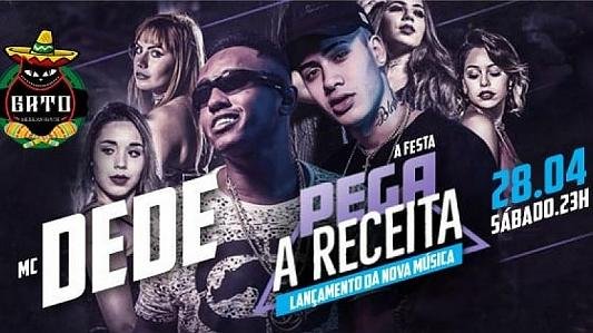 Mc Dede: lançamento nova musica com Mc Kevinho