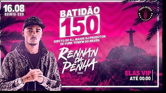Rennan da Penha em Taubaté/SP: Batidão 150