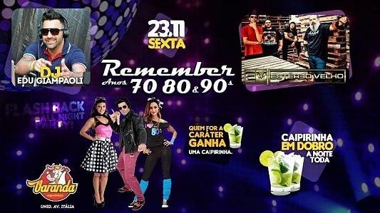 Remember Anos 70, 80 e 90