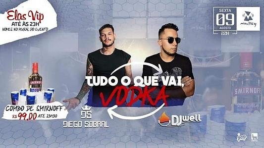 Tudo que vai, vodka! - ELAS VIP* | COMBO R$99,00*