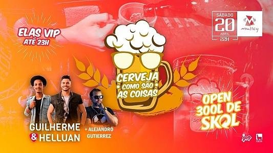 Cerveja como são as coisas - OPEN 300 litros Skol