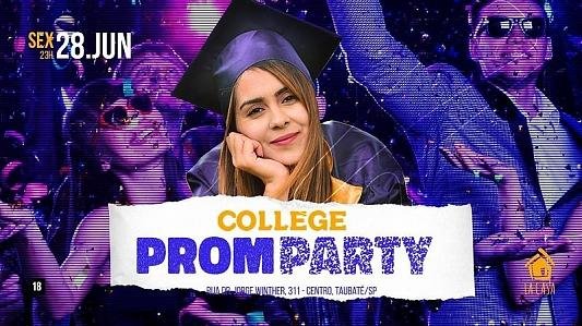 College: Prom Party // 28 de Junho // Sexta-feira // 23h