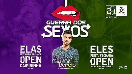 Guerra dos sexos - OPEN* | Cristiano Barreto
