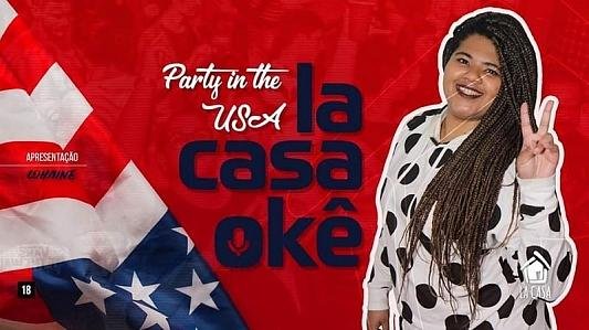 LaCasaOkê // Party In The USA // 09 de Ago // 21h