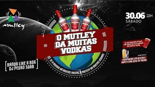 O Mutley dá muitas vodkas