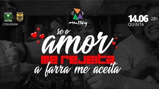 Se o amor me rejeita a farra me aceita