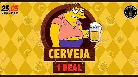 Cerveja 1 Real | Elas VIP até 0h