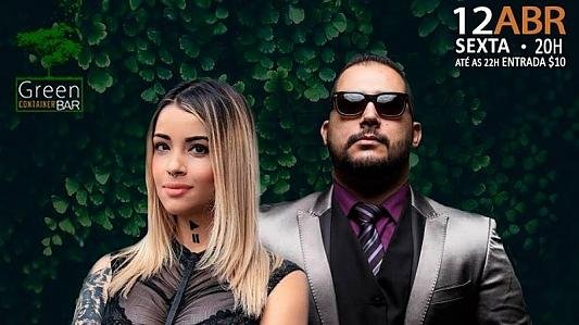 Sarapatel com Rullyanne do The Voice BR