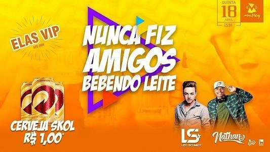 Nunca Fiz Amigos Bebendo Leite | Cerveja Skol R$1,00