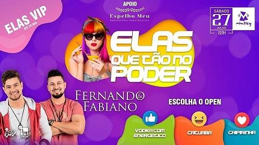 Elas que tão no poder | OPEN* - Elas VIP*