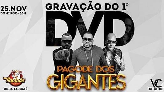 Gravação DVD | Pagode dos Gigantes
