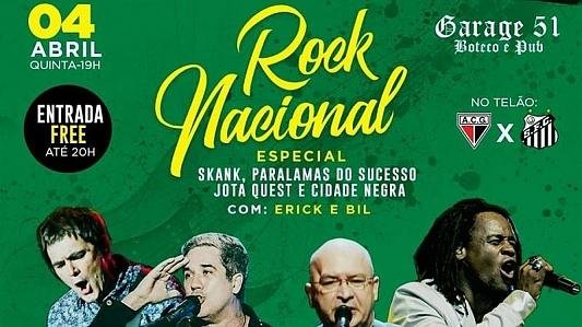 Especial Skank, Paralamas, Jota Quest & Cidade Negra no Garage51