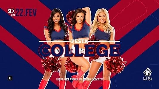 Festa College // 22 de Fevereiro // Sexta-feira //
