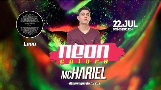 Neon Colors Teen Com Hariel E Convidados