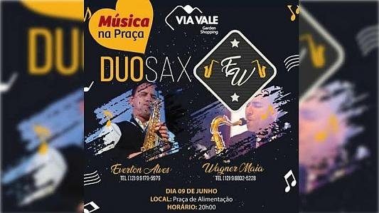 Música na Praça - DUOSAX