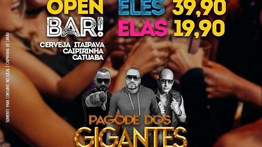 OPEN-BAR com os GIGANTES