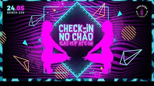 Check-in no Chão