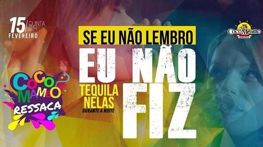 Se eu não lembro, eu não fiz #ressacadecarnaval