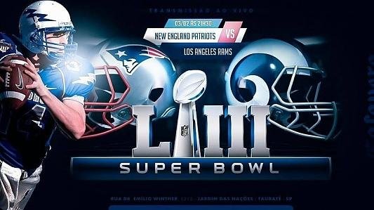 Transmissão NFL Super Bowl LIII
