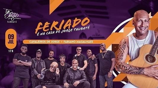 Feriado tem Pagode com Fabiano Magalhães e Cavaleiros de Jorge
