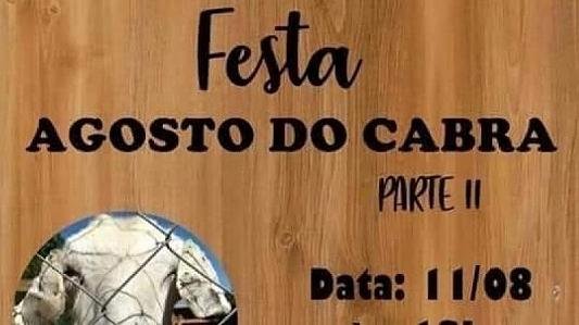 Festa Agosto do Cabra - Bingo Beneficente
