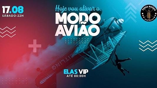 Hoje Vou Ativar o MODO AVIÃO | Elas VIP até 0h