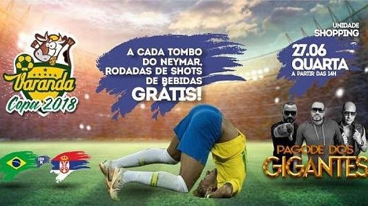 BRA x SER | Pagode dos GIGANTES