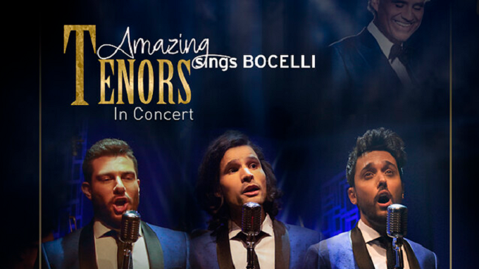 Espetáculo Musical : Amazing Tenors | Sing Bocelli