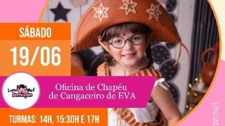 Festança junina com oficinas criativas no Taubaté Shopping!!