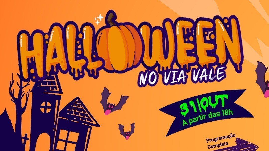 Halloween no Via Vale