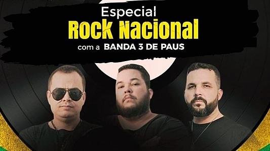 Uma viagem pelo Rock Nacional | Banda 3 de Paus