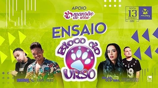 Ensaio Bloco do Urso no Mutley