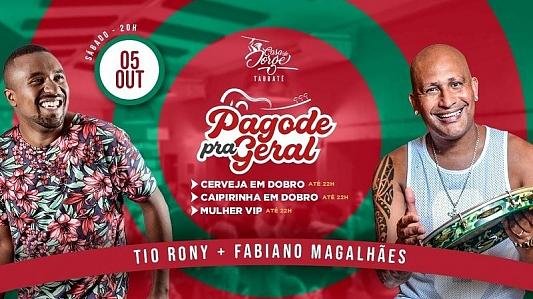 Pagode pra Geral com Fabiano Magalhães e Tio Rony