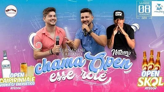 Chama OPEN esse role | Vodka, Caipirinha e Cerveja