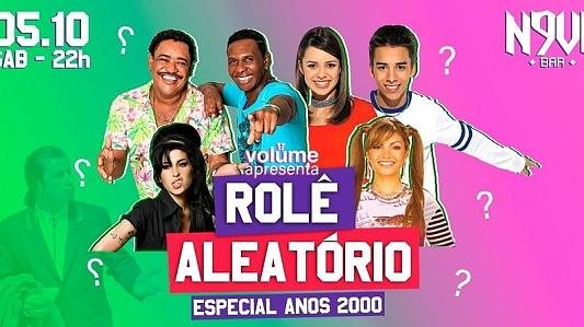 Rolê Aleatório: Especial Anos 2000