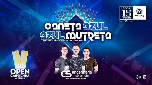 Caneta Azul, Azul Mutreta | OPEN*