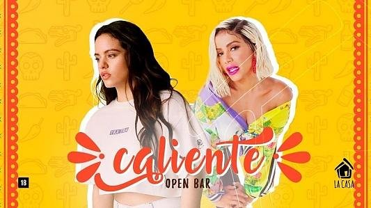 Open Bar: Caliente // 21 de Setembro // 22h // Sábado // La Casa