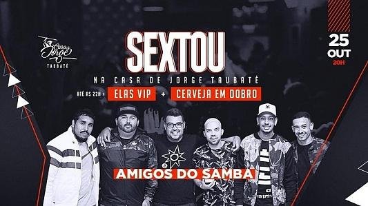 Pagode na Casa de Jorge com grupo Amigos do Samba - Mulher VIP